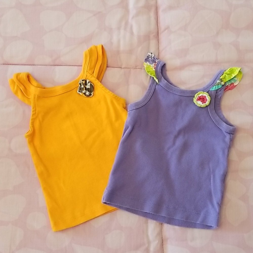 Carter's Baby Girl Tank Top Bundle of 2